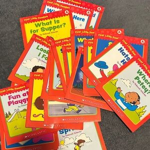 Scholastic First Little Readers Collection - Red and Yellow Covers